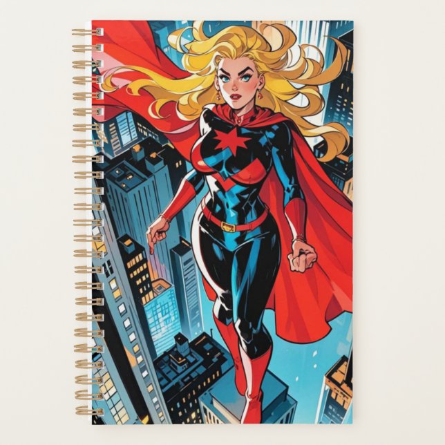 American Comics, Retro American Comics superhero Planner (Front)