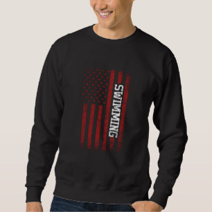 American Competitive Swimmers Swimming Team Swim C Sweatshirt