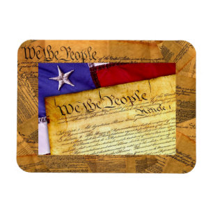 American Constitution We The People Magnet
