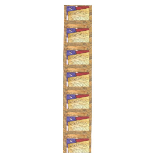 American Constitution We The People Medium Table Runner (Front)