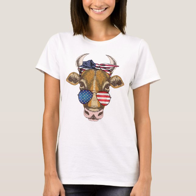 American Cow T-Shirt (Front)