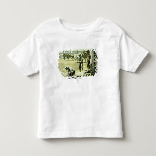 American cowboys branding a calf, c.1900 (photo) toddler T-Shirt