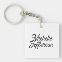 American Creative Trendy White Black Calligraphy