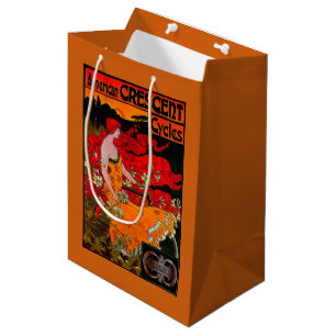 American Crescent Vintage PosterEurope Medium Gift Bag