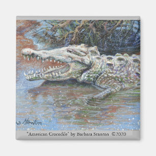 "American Crocodile" Magnet