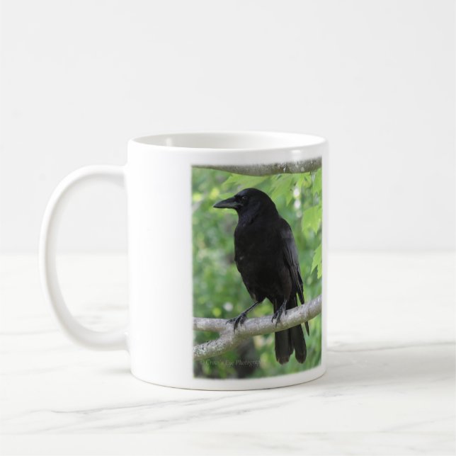 American Crow Coffee Mug (Left)