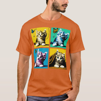 American Curl Art Cute Kitties T-Shirt