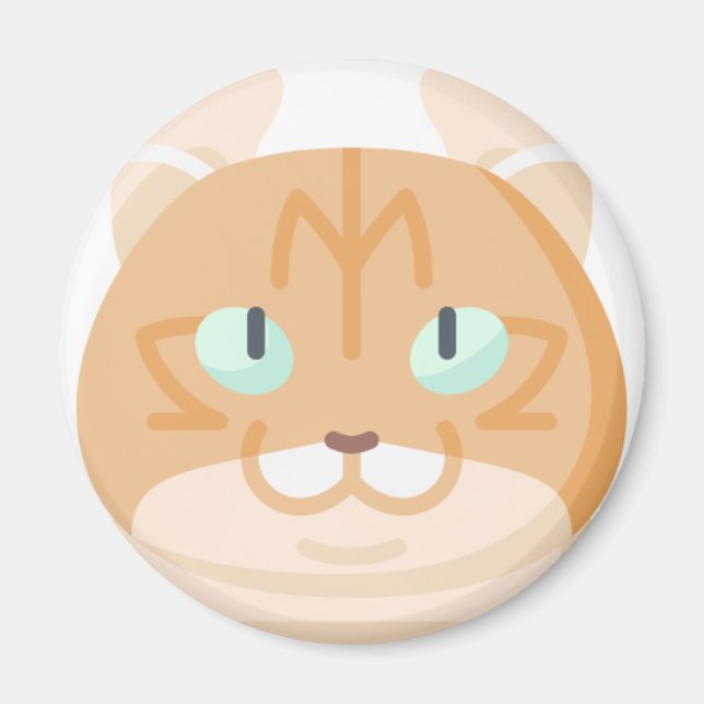 American curl magnet (Front)