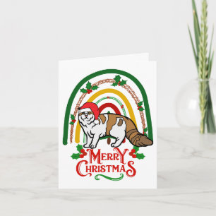 American Curl Merry Christmas Card