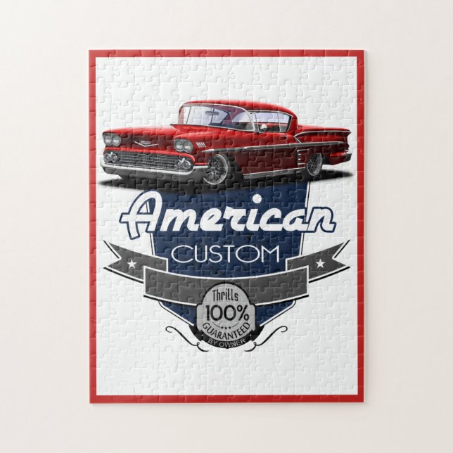 American Custom Impala Jigsaw Puzzle (Vertical)