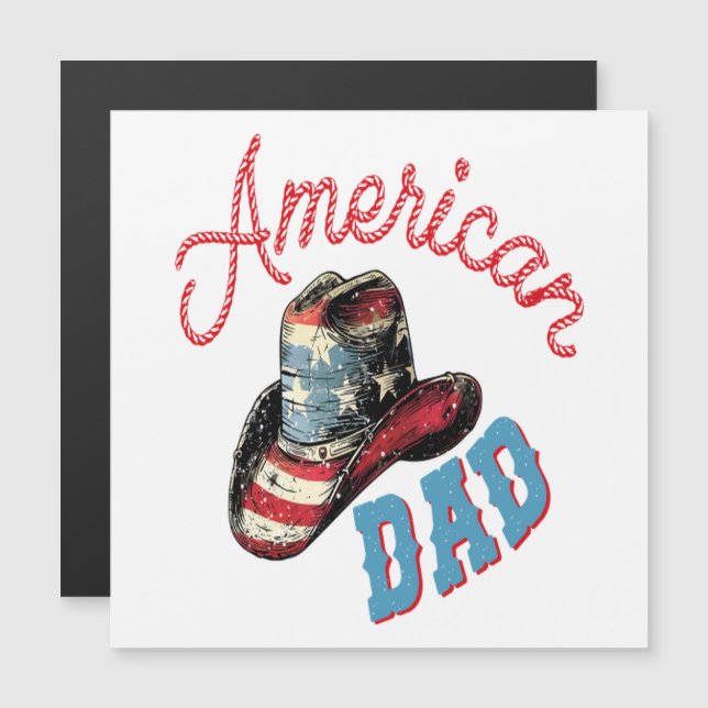 American Dad Cowboy  (Front/Back)