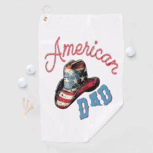 American Dad Cowboy Golf Towel
