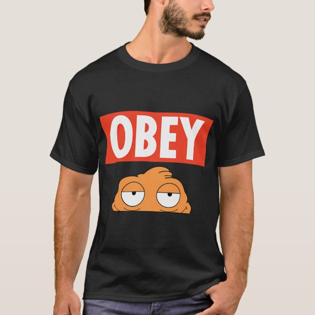 American Dad Obey Klaus T-Shirt (Front)