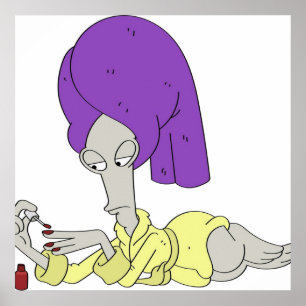 American Dad Roger Poster