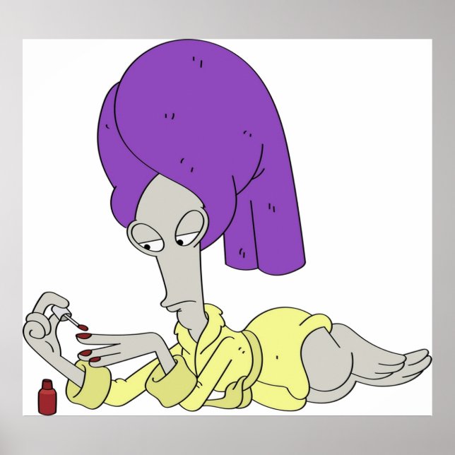 American Dad Roger Poster (Front)