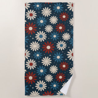 American Daisy's  Beach Towel