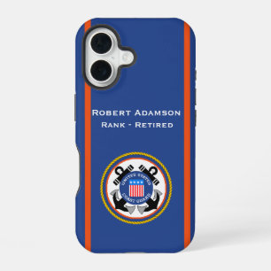 American Defence Emblem - personalise iPhone 16 Case