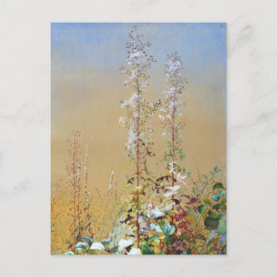 American desert flora by Fidelia Bridges Postcard