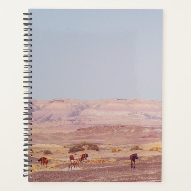American Desert Horses P8670 Planner (Front)