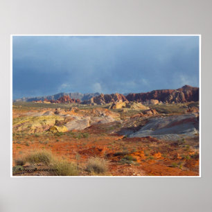 American Desert Landscapes: Valley of Fire #3 Poster