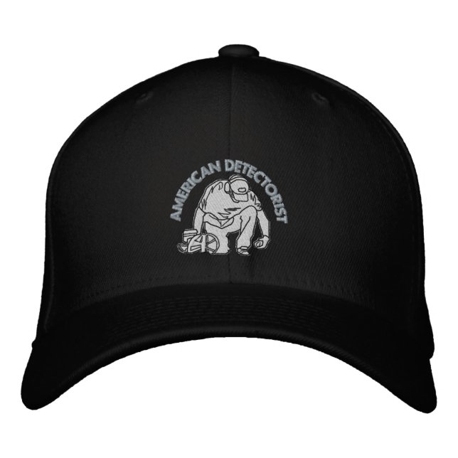 American Detectorist Basic Flexfit Wool Cap (Front)