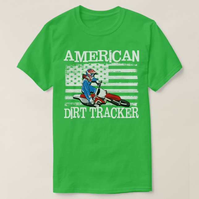 American Dirt Tracker T-Shirt (Design Front)