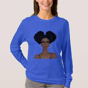 American Diva Long Sleves T-shirt