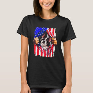 American Dog 4th Of July Patriotic T-Shirt