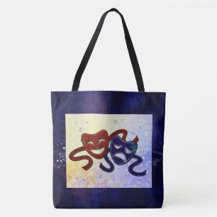American Drama Comedy & Tragedy Tote Bag