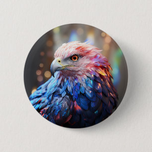 American Dream - Fantastic Eagle  6 Cm Round Badge