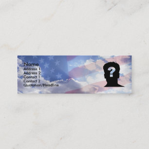 American Dream Mini Business Card