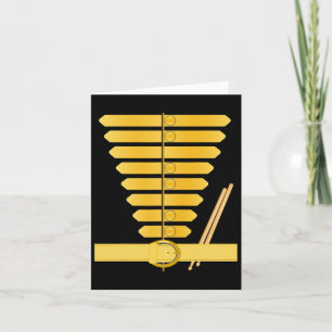 American Drum Major Costume Marching Band Uniform  Card
