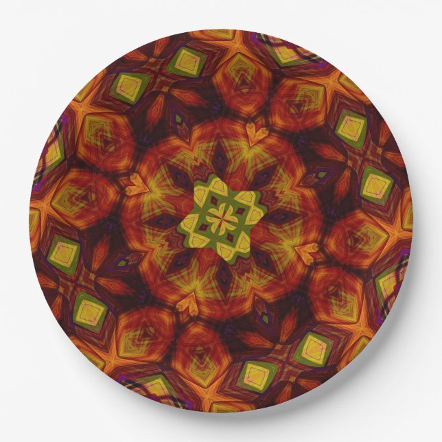 American Dutch 001a Paper Plate (Front)
