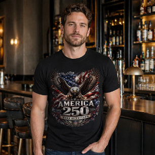 American Eagle 4th of July 250 Years Freedom T-Shirt