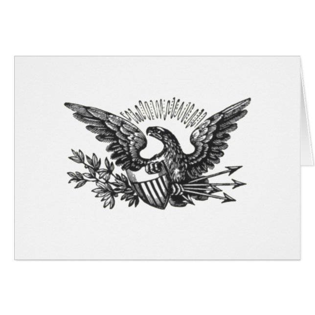 American Eagle and Arrows (Front Horizontal)