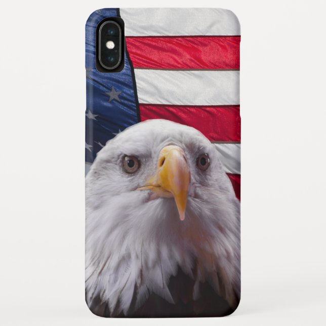 American eagle and Flag Case-Mate iPhone Case (Back)