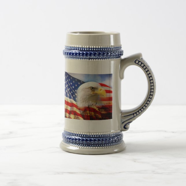AMERICAN EAGLE BEER STEIN (Right)