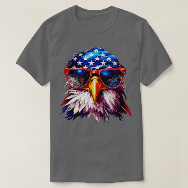 American Eagle Biker T-Shirt (Design Front)