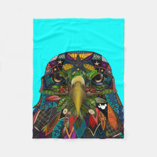 American Eagle blue Fleece Blanket