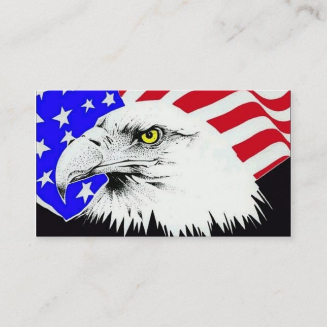 American Eagle Business Card (Front)