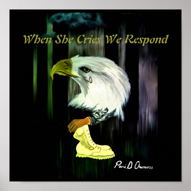 American Eagle Cries Poster (Front)