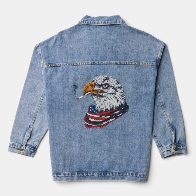 American Eagle Denim Jacket (Back)