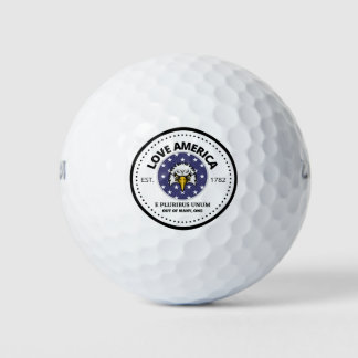 American Eagle E Pluribus Unum - Love America Golf Balls