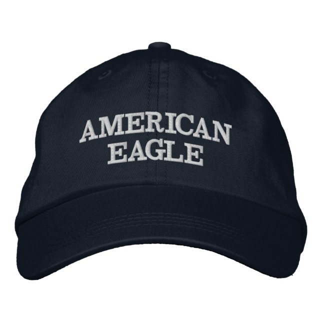 American Eagle Embroidered Hat  (Front)