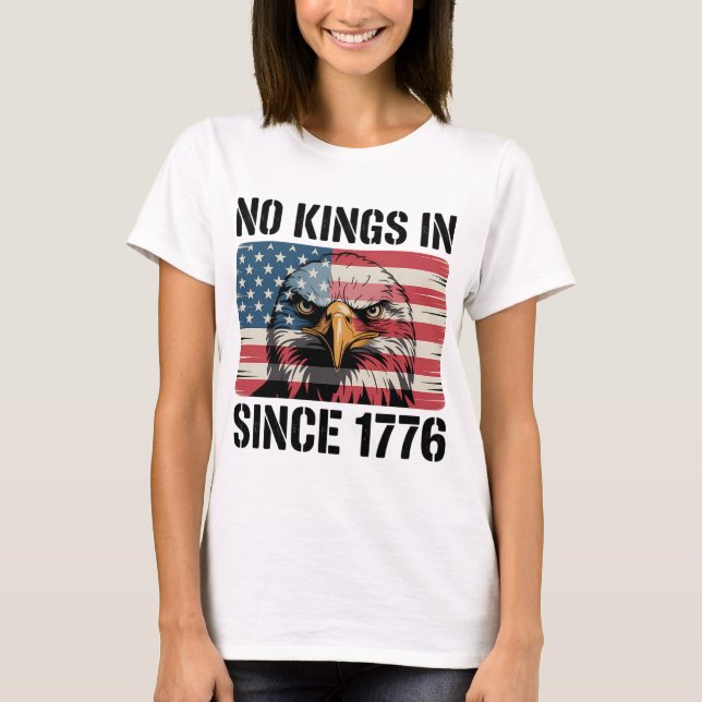 American Eagle Flag Face Since 1776 T-Shirt (Front)