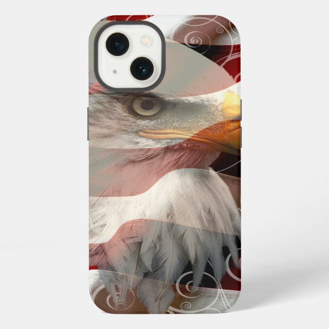 American Eagle Flag iPad Mini Case (Back)