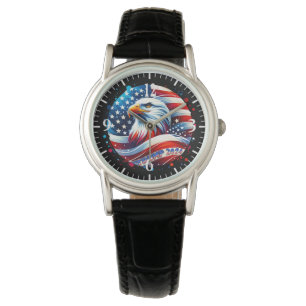 American Eagle Flag Trump 2024 Watch