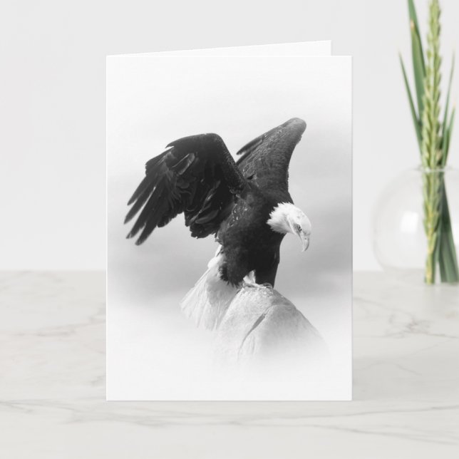 American Eagle Greeting Card (Front)