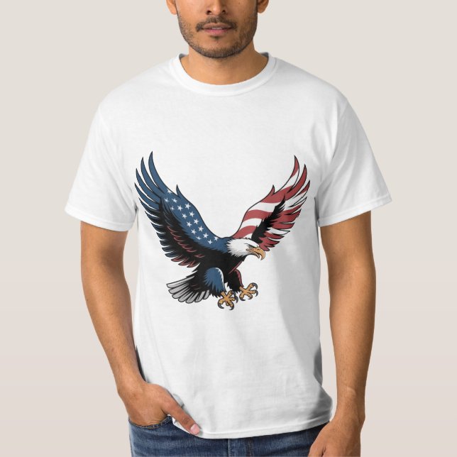 American Eagle in Flight T-Shirt  (Front)