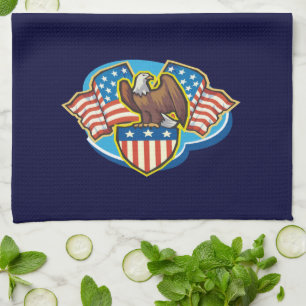 American Eagle Kitchen Towel